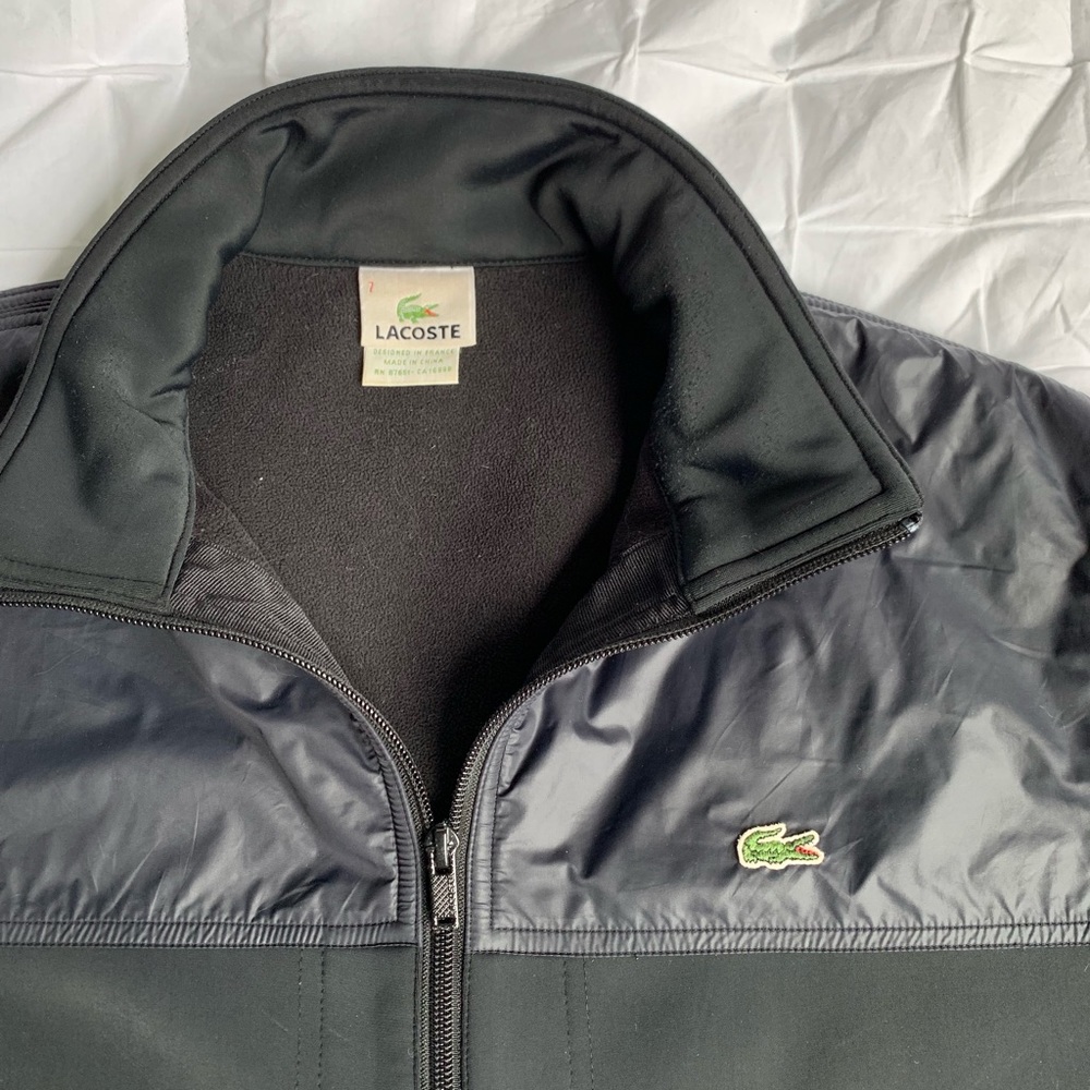 Black Lacoste Devanlay Jacket - image 2